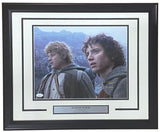 Elijah Wood Signed Framed 11x14 Lord Of The Rings Photo w/ Samwise JSA - Sports Integrity