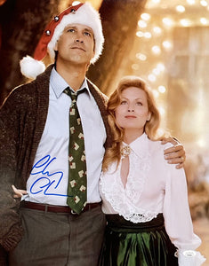 Chevy Chase Signed 16x20 Christmas Vacation w/ Ellen Griswold Photo JSA - Sports Integrity