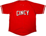 Elly De La Cruz Cincinnati Signed Red Baseball Jersey BAS - Sports Integrity