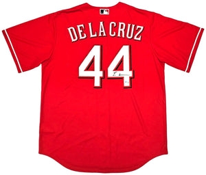 Elly De La Cruz Signed Cincinnati Reds Nike Baseball Jersey BAS - Sports Integrity