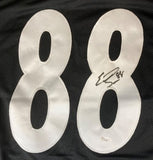 Emmanuel Sanders Pittsburgh Signed Black Football Jersey JSA - Sports Integrity