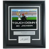 Bo Jackson Framed Raiders Tecmo Bowl 8x10 Photo w/ Laser Signature - Sports Integrity