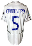 Fabio Cannavaro Signed Real Madrid Soccer Jersey BAS - Sports Integrity