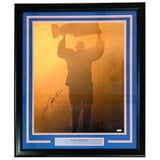 Mark Messier Signed Framed 16x20 Edmonton Oilers Stanley Cup Photo Steiner - Sports Integrity