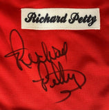 Richard Petty Signed Red Racing Jacket JSA Hologram