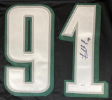 Fletcher Cox Philadelphia Signed Black Football Jersey JSA ITP - Sports Integrity