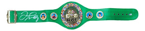 Floyd Mayweather Jr Signed Full Size Replica Boxing Championship Belt 2 BAS ITP - Sports Integrity