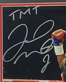 Floyd Mayweather Jr Signed Framed 16x20 Boxing Knockdown Photo TMT Inscr BAS ITP - Sports Integrity