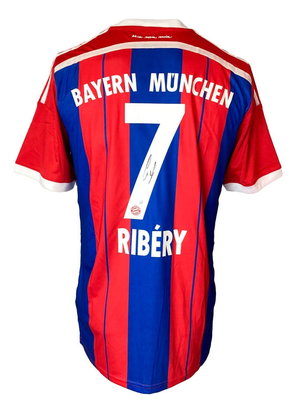 Franck Ribery Signed Bayern Munich Adidas Soccer Jersey BAS