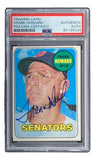 Frank Howard Signed 1969 Topps #170 Washington Senators Trading Card PSA/DNA - Sports Integrity