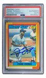 Frank Thomas Signed 1990 Topps #414 Chicago White Sox Rookie Card PSA/DNA - Sports Integrity