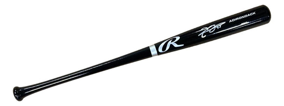 Frank Thomas Chicago White Sox Signed Black Rawlings Pro Baseball Bat BAS ITP - Sports Integrity