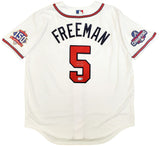 Freddie Freeman Signed Atlanta Braves Nike Jersey w/ 2021 World Series Patch BAS - Sports Integrity