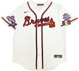 Freddie Freeman Signed Atlanta Braves Nike Jersey w/ 2021 World Series Patch BAS - Sports Integrity