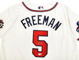 Freddie Freeman Signed Atlanta Braves Nike Jersey w/ 2021 World Series Patch BAS - Sports Integrity