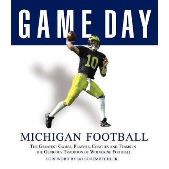 Game Day Michigan Football by Bo Schembechler Hard Cover Book - Sports Integrity