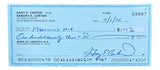 Gary Carter Montreal Expos Signed Bank Check #9987 BAS - Sports Integrity