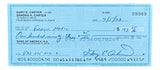 Gary Carter Montreal Expos Signed Bank Check #9989 BAS - Sports Integrity