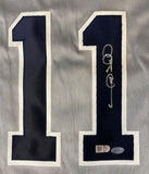 Gary Sheffield New York Signed Gray Baseball Jersey Sports Integrity - Sports Integrity