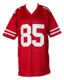 George Kittle San Francisco Signed Red Football Jersey BAS - Sports Integrity