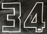 Giannis Antetokounmpo Milwaukee Signed Black Basketball Jersey JSA - Sports Integrity