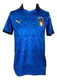 Giorgio Chiellini Signed Italy Blue Puma Soccer Jersey PSA Hologram - Sports Integrity