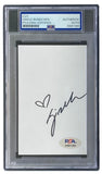 Gisele Bundchen Signed Slabbed Cut Signature PSA - Sports Integrity