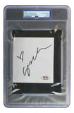 Gisele Bundchen Signed Slabbed Large Cut Signature PSA AN81396 - Sports Integrity