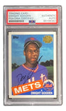 Dwight Doc Gooden Signed 2002 Topps Archives #620 Mets Trading Card PSA/DNA - Sports Integrity