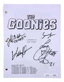 Astin Feldman Cohen Huy Quan Signed The Goonies Script Love Inscribed JSA ITP - Sports Integrity