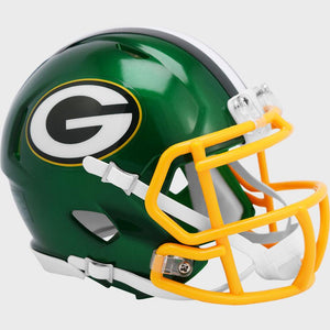 Green Bay Packers Flash Mini Speed Helmet - Sports Integrity