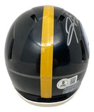 Hines Ward Signed Pittsburgh Steelers Mini Speed Replica Helmet BAS - Sports Integrity