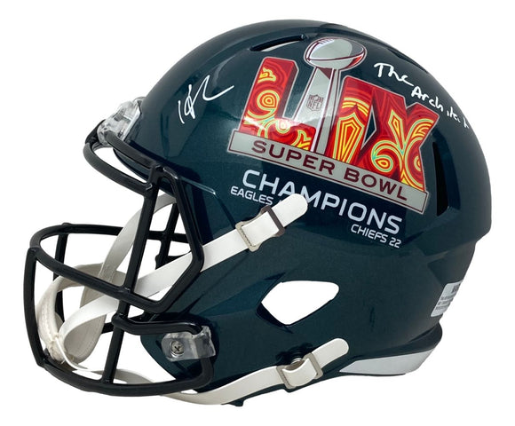 Howie Roseman Signed Eagles FS Super Bowl 59 Replica Helmet The Architect BAS