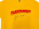 Hulk Hogan Signed WWE Hulkamania Yellow T-Shirt JSA ITP - Sports Integrity