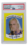 Hulk Hogan Signed Reprint 1982 Wrestling All Stars Card #2 PSA/DNA - Sports Integrity