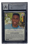 Penny Hardaway Signed Slabbed Magic 1993 - 94 SkyBox Premium #259 BAS Grade 10 - Sports Integrity