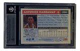 Penny Hardaway Signed Slabbed Orlando Magic 1993 - 94 Topps #334 BAS - Sports Integrity