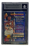 Penny Hardaway Signed Slabbed Orlando Magic 1993 - 94 Stadium Club #308 Card BAS - Sports Integrity