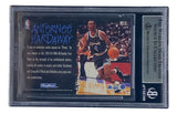 Penny Hardaway Signed Slabbed Orlando Magic 1994 - 95 SkyBox Premium #RR18 BAS - Sports Integrity