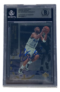 Penny Hardaway Signed Slabbed Orlando Magic 1994 - 95 Upper Deck SE #63 BAS - Sports Integrity