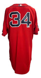 David Ortiz Signed Red Sox Majestic Authentic 2007 World Series Jersey BAS ITP - Sports Integrity