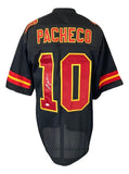 Isiah Pacheco Kansas City Signed Black Football Jersey JSA Hologram - Sports Integrity