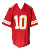 Isiah Pacheco Kansas City Signed Red Football Jersey JSA Hologram - Sports Integrity