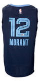 Ja Morant Signed Memphis Grizzlies Navy Blue Nike Swingman Jersey BAS - Sports Integrity