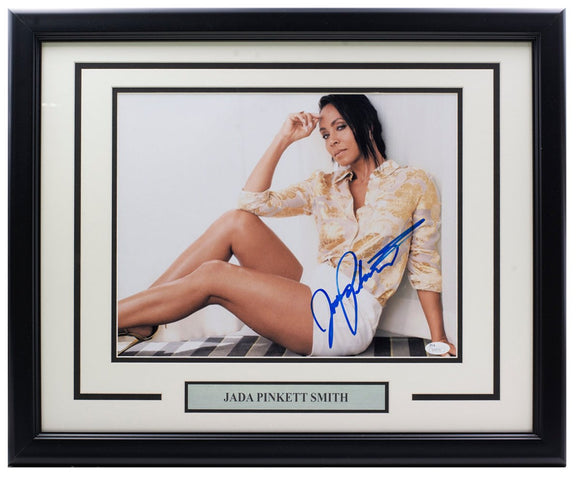 Jada Pinkett Smith Signed Framed 11x14 Photo JSA Hologram - Sports Integrity