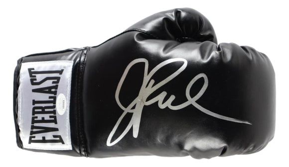 Jake Paul Signed Right Hand Black Everlast Boxing Glove JSA ITP - Sports Integrity