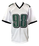 Jalen Carter Philadelphia Signed White Football Jersey BAS - Sports Integrity