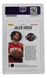 Jalen Green Signed Houston Rockets 2021 NBA Hoops Special Rookie Card #RS2 PSA/DNA - Sports Integrity