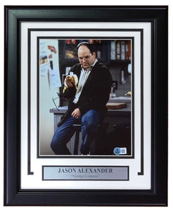 Jason Alexander Signed Framed 8x10 Seinfeld Photo BAS BP78469 - Sports Integrity