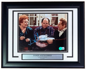 Jason Alexander Signed Framed 8x10 Seinfeld Photo BAS BC33836 - Sports Integrity